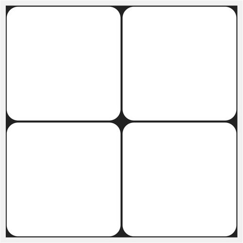 Lot de 10 autocollants muraux blancs style grille pour décoration de la maison,20 x 20 cm,autocollants pour carrelage de cuisine et de salle de bain