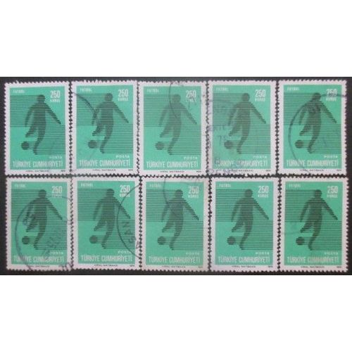 Turquie N°2115 X 10 Oblitéré