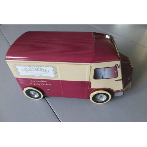Boite Métal Publicité En Forme Camion Citroën