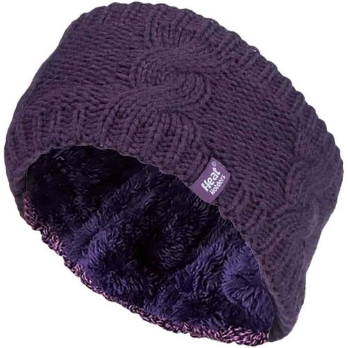 Femme Tricot Large Polaire Chaud Hiver Cache Oreilles Bandeau (Headband)