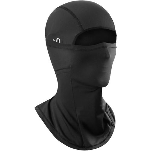 1 Pièce Cagoule D'été Pour Hommes Et Femmes,Cagoule Rafraîchissante Élastique Protection Uv Masque Facial Respirant Pour Sports De Plein Air Cyclisme,Moto,Vélo-Noir