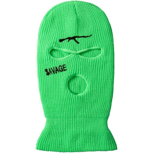 Balaclava De Visage Tricoté,Casquette D¿Hiver Cagoule 3 Trous Pour Adulte,Bonnet Homme Femme Chaud