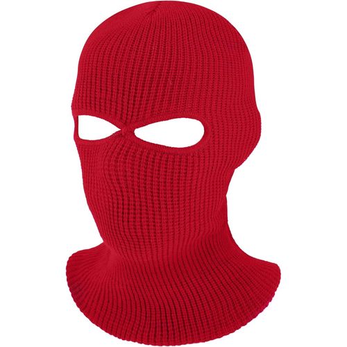 Cagoules De Visage Complet Balaclava À 2 Trous Masque De Ski Tricoté Cagoule Intégrale D'hiver