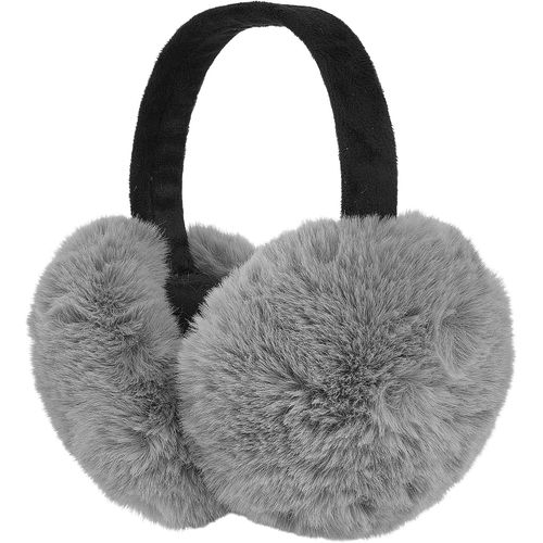 Cache-Oreilles Pour Femme-Pliable-Peluche-Cache-Oreilles Pour L'automne Et L'hiver-Taille Unique-Avec Bandeau-Confortable-Couleurs: Camel Et Rose