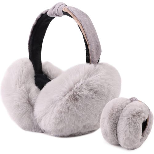 Hiver Peluché Cache Oreille Pour Fille Femme Élégants Chaud Oreille Protect
