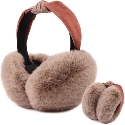 Hiver Peluché Cache Oreille Pour Fille Femme Élégants Chaud Oreille Protect