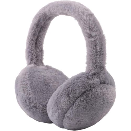 Hiver Cache Oreille Pour Fille Garçon Chaud Peluché Cache-Oreille Pliable Enfant