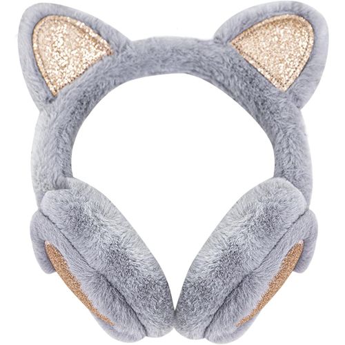 Cache-Oreilles Pour Femme Fille Accessoires D'hiver Souple Moelleux Thermique Pour L'extérieur Ski Course Oreilles Protection Contre Le Vent Cadeau Pour Enfants Adultes