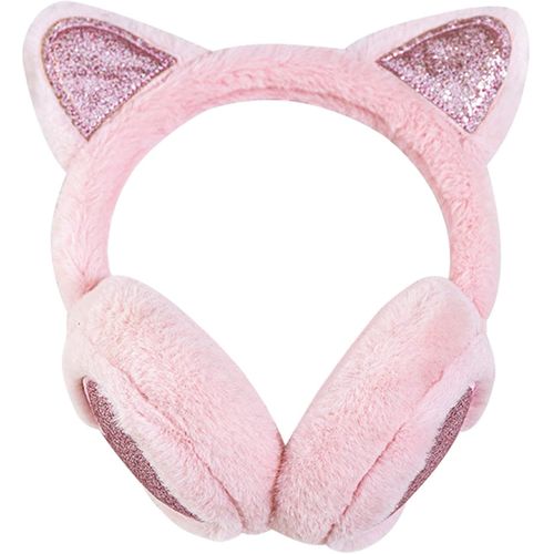 Cache-Oreilles Pour Femme Fille Accessoires D'hiver Souple Moelleux Thermique Pour L'extérieur Ski Course Oreilles Protection Contre Le Vent Cadeau Pour Enfants Adultes