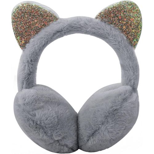 Cache-Oreilles Pour Femme Fille Accessoires D'hiver Souple Moelleux Thermique Pour L'extérieur Ski Course Oreilles Protection Contre Le Vent Cadeau Pour Enfants Adultes
