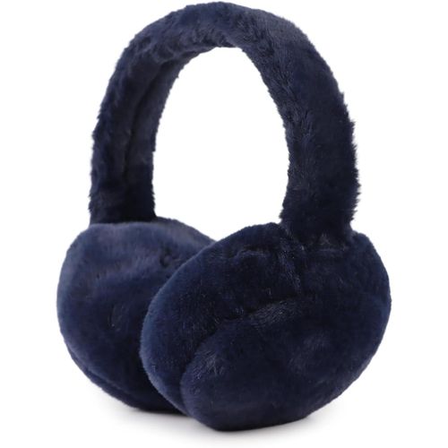 Hiver Cache Oreille Pour Fille Garçon Chaud Peluché Cache-Oreille Pliable Enfant