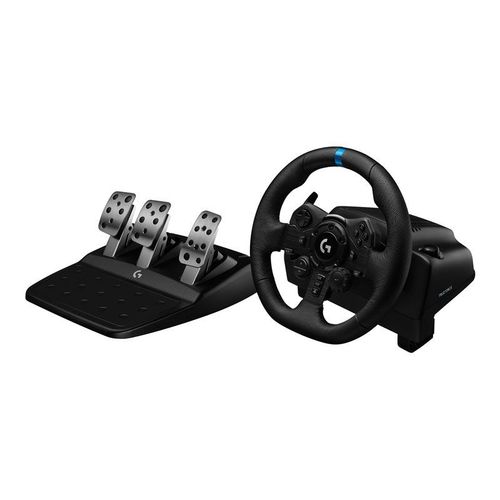 Logitech G G923 - Ensemble Volant, Pédales Et Levier De Vitesse - Filaire - Pour Pc, Sony Playstation 4, Sony Playstation 5