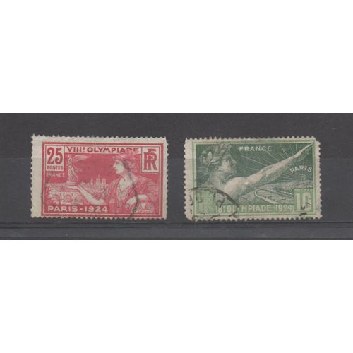 France Timbres Jeux Olympiques De 1924