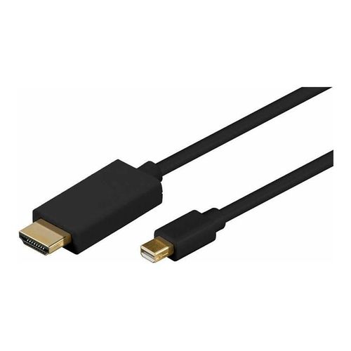 MicroConnect - Câble adaptateur - Mini DisplayPort mâle pour HDMI mâle - 1.8 m - noir - support 1080 p 60 Hz