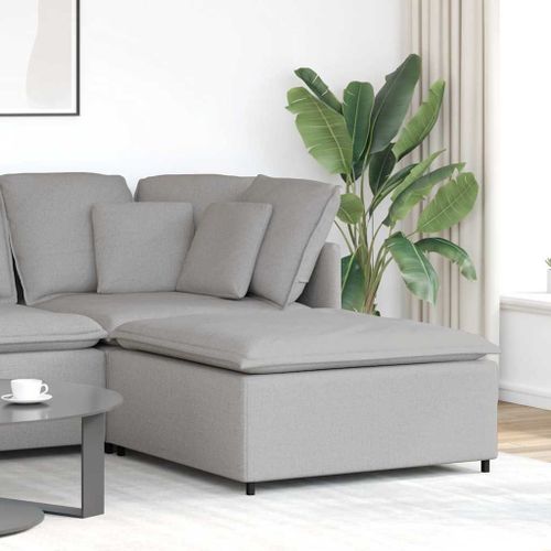 Vidaxl Module De Repose-Pieds Pour Canapé Modulaire Gris Nuage 100 X 100 X 48 Cm