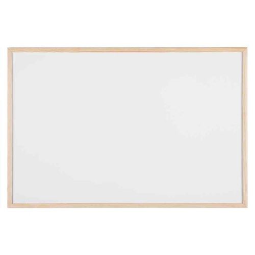 Bi-Office Tableau Blanc, Cadre En Bois, (L)400 X (H)300 Mm