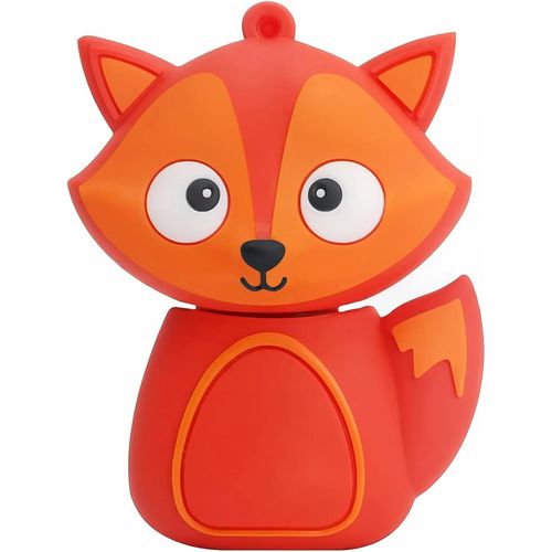 ERSHI-32 Go Clé USB en Forme de Petit Renard, BorlterClamp Amusante et Mignonne Mémoire Stick USB Flash Drive pour Stockage de Don[3