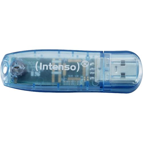 ERSHI-Rainbow Clé USB Drive 2.0 4 Go Bleu[581]