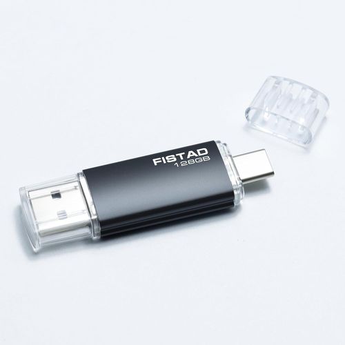 ERSHI-Clé USB 2 en 1, USB-C OTG et USB 2.0, 128 Go, pour le stockage des données des smartphones, ordinateurs portables, PC[29]