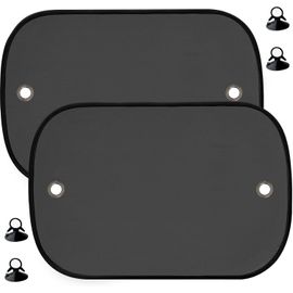Ershi-Pare Soleil Voiture Bébé, Protection Uv/Chaleur, Pare-Soleil Fenêtre De Voiture Pour Enfant, Sac De Rangement, 50 X 30cm (2 [2
