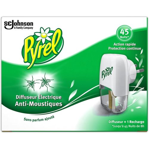 ERSHI-Diffuseur Électrique Liquide, 1 Recharge, Anti-Moustiques, 45 Nuits, Insecticide[44]