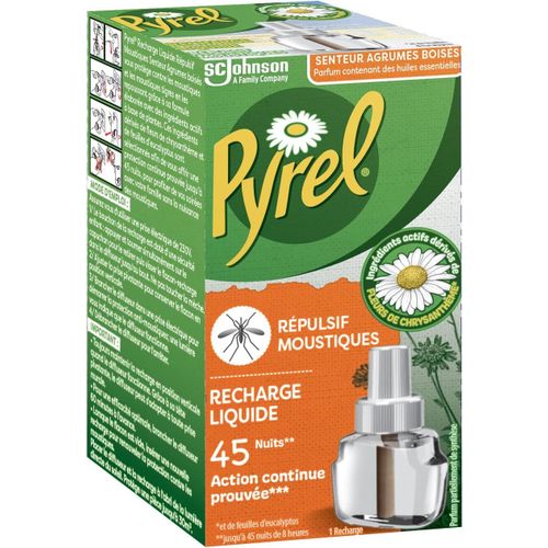ERSHI-Recharge Diffuseur Électrique Liquide - Répulsif Moustiques 45 Nuits - Senteur Agrumes Boisés - 1 Recharge[97]