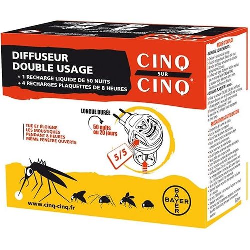 Ershi-Diffuseur Anti-Moustiques Double Usage Cinq Sur Cinq[82] 