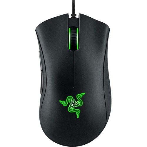 ERSHI-DeathAdder Essential (2021) - Souris Gaming Filaire avec Capteur Optique de 6400 DPI (Design Ergonomique, 5 Boutons Programm[2