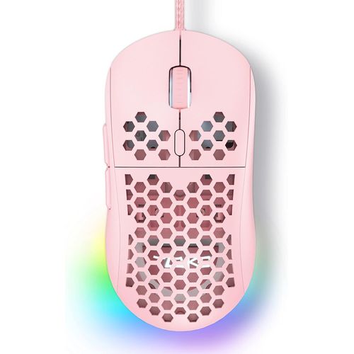 ERSHI-TMKB M1SE Souris Gamer,Souris Gaming PC avec capteur Optique 12800 DPI Gaming Mouse, 6 Boutons programmables, RGB Personnali[1