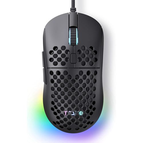 ERSHI-TMKB M1SE Souris Gamer,Souris Gaming PC avec capteur Optique 12800 DPI Gaming Mouse, 6 Boutons programmables, RGB Personnali[1