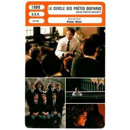 Fiche Monsieur Cinema Le Cercle Des Poètes Disparus De Peter Weir Avec Robin Williams, Ethan Hawke Et Robert Sean Leonard