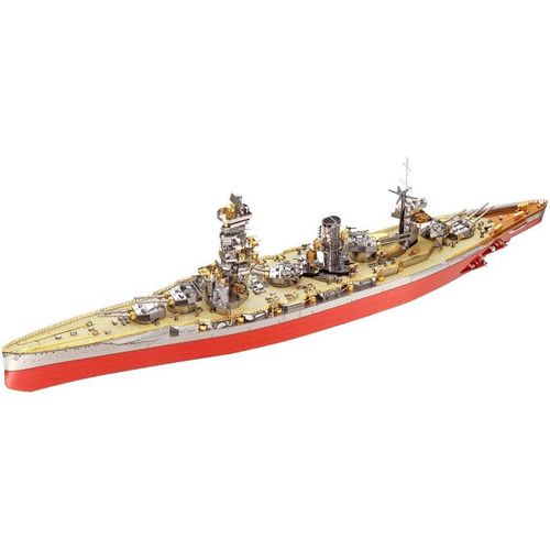 Puzzle 3d En Metal Pour Adulte -Fuso Battleship Maquette Bateau Diy 3d Puzzle Métal Découpés Au Laser Puzzles Pour Adultes-330pcs.[Y80]-Générique
