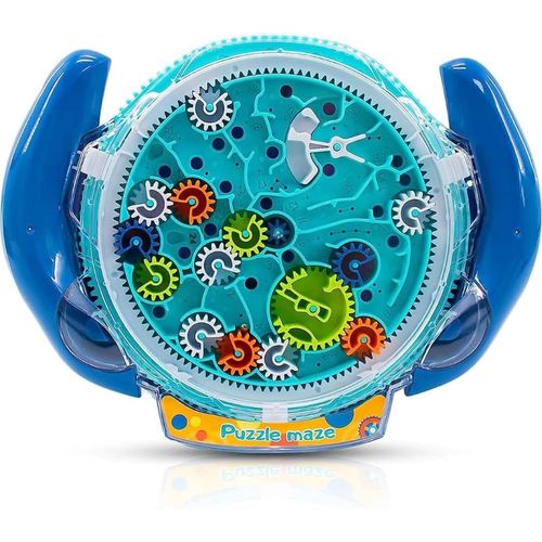 Jouet Labyrinthe Gravité,Labyrinthe 3D,Boule Labyrinthe 3D,Jeu de Boule de gravité,Labyrinthe perplexus 3D Maze Toy Cool Kids Maze Puzzle Games pour Enfants de 8 à 12 Ans.[Y850]