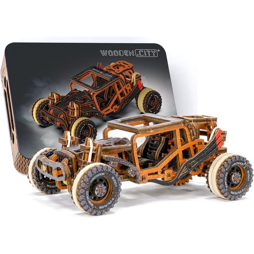 Buggy Limited Edition-Kits De Maquettes En Bois 3d Pour Adultes,Puzzle 3d,Puzzle Adulte,Maquette En Bois À Construire,Casse-Tête En Bois,Modèle De Voiture-140 Pièces.[Y780]-Générique