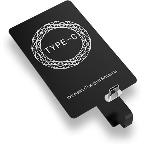 Récepteur De Charge Sans Fil,1000ma Chargeur Induction Adaptateur Qi Usb C,Chargeurs À Induction Pour Téléphones Portables,Chargeur Induction Voiture,Chargement Sans Fil