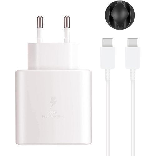 Chargeur Rapide Usb C 45 W,Chargeur Usb C Ultra Rapide Avec Câble De Charge Usb C 2 M 5 A Pour Macbook Pro 13¿,Galaxy S22 Ultra/S22+/S22/Note 10 +/Note 20/S20/S21,Tab S7/S7+/S8/S8+/S8 Ultra