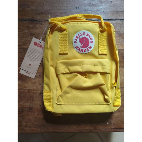 Sac à dos Fjallraven Kanken jaune clair 7 litres