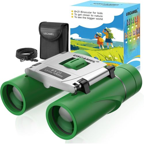 Jumelles Enfant Et Adultes,8x21 Mini Jumelles,Étanches Compactes Jumelles Pour L'observation Des Oiseaux Et Chasse