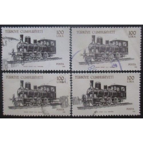 Turquie N°2564 X 4 Oblitéré
