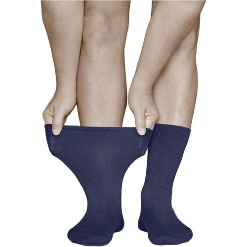 Chaussette Extra Large Pour Diabétiques Homme (3 Paires) Mollet Fort Ou Gonflé