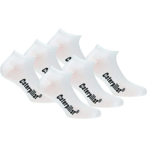 Caterpillar 6 Paires De Chaussettes Pour Hommes Sneaker En Cheville Souple En Coton
