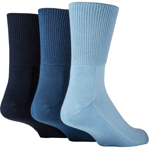 3 Paires Bambou Diabetiques Chaussettes Sans Elastiques
