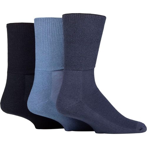 3 Paires Bambou Diabetiques Chaussettes Sans Elastiques