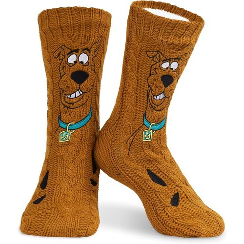 Chaussette Chausson Homme,Chaussettes Fantaisie Fourrées Polaire