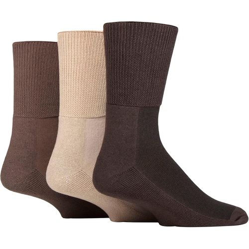 3 Paires Bambou Diabetiques Chaussettes Sans Elastiques