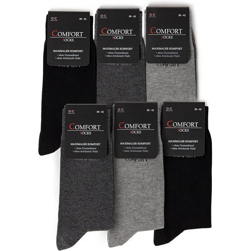6 Paires De Chaussettes Hommes Sans Couture,Chaussette Homme Confort En Coton
