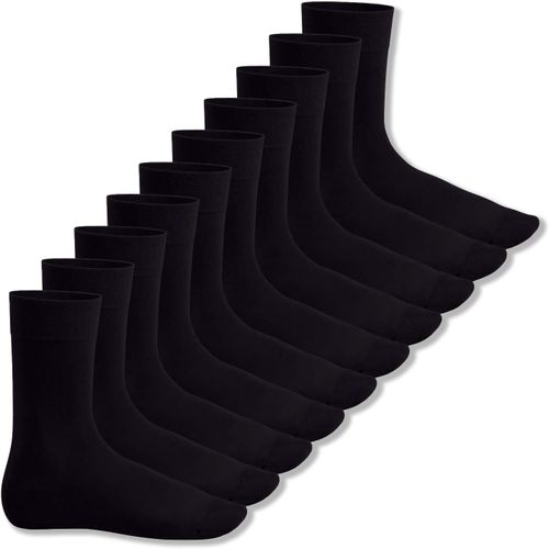 Dames & Hommes :10 Paires De Chaussettes-Chaussettes En Coton