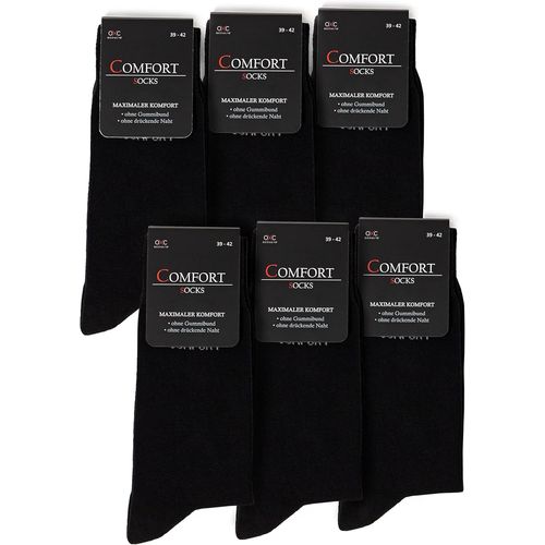 6 Paires De Chaussettes Hommes Sans Couture,Chaussette Homme Confort En Coton