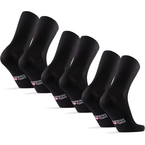 Chaussettes Diabétiques En Fibre De Bambou,Ne Serrent Pas,Homme Femme,3 Paires