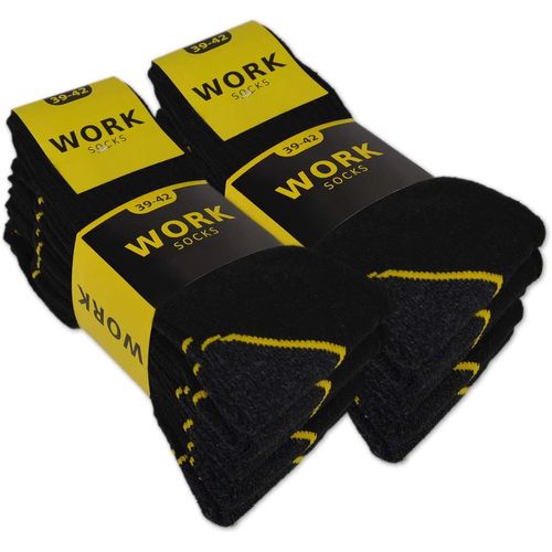 Chaussettes De Travail Homme Work (Lot De 10 Ou 20 Paires)